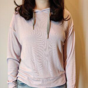 Diadora Lavender/Light Purple Stretchy Lounge Hoodie Medium